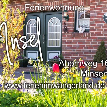 Ferien Im Wangerland Ferienwohnung Insel Minsen Schillig Hund Pool Sauna Exteriér fotografie