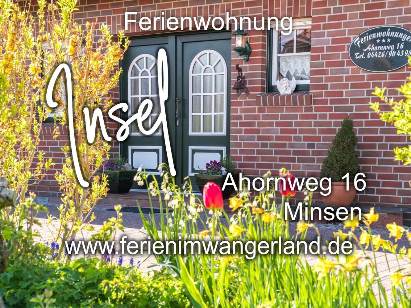 Ferien Im Wangerland Ferienwohnung Insel Minsen Schillig Hund Pool Sauna Exteriér fotografie